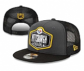 Pittsburgh Steelers Team Logo Adjustable Hat YD (6),baseball caps,new era cap wholesale,wholesale hats